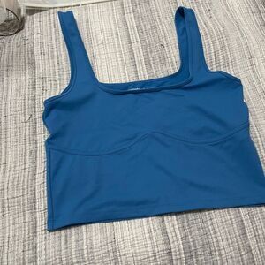 Abercrombie & Fitch Blue Crop Top